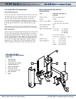 Preview for 4 page of KING 7430 Series Installation Instructions