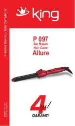 Предварительный просмотр 1 страницы KING Allure P 097 Instruction Manual