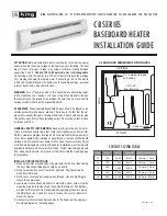 KING CB SERIES Installation Manual preview