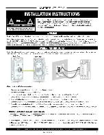 Preview for 2 page of KING Clear Touch F902GFCI Installation Instructions Manual