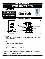 Preview for 4 page of KING Clear Touch F902GFCI Installation Instructions Manual