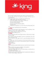 Предварительный просмотр 4 страницы KING EB 828 Manual