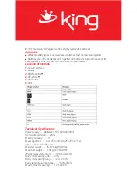 Предварительный просмотр 5 страницы KING EB 828 Manual