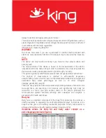 Предварительный просмотр 6 страницы KING EB 828 Manual