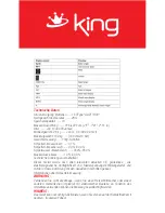 Предварительный просмотр 21 страницы KING EB 828 Manual