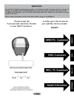 Preview for 3 page of KING Flex VQ2100 Owner'S Manual