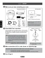 Preview for 6 page of KING Flex VQ2100 Owner'S Manual