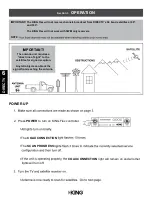 Preview for 10 page of KING Flex VQ2100 Owner'S Manual