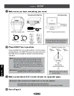 Preview for 38 page of KING Flex VQ2100 Owner'S Manual