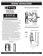 Предварительный просмотр 3 страницы KING HP30 Series Quick Start Manual