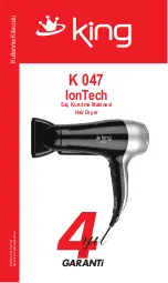 KING IonTech K 047 Manual preview