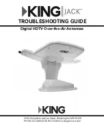 KING JACK OA8200 Troubleshooting Manual preview