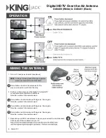 KING Jack OA8400 Manual preview