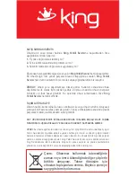 Preview for 15 page of KING K 279 minni Instruction Manual