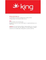 Preview for 10 page of KING K 289 Nstruction Manual