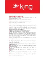 Preview for 12 page of KING K 289 Nstruction Manual