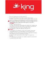 Preview for 5 page of KING K 313 Instruction Manual