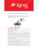 Preview for 8 page of KING K 313 Instruction Manual