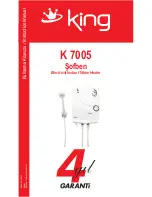 Предварительный просмотр 1 страницы KING K 7005 Instruction Manual