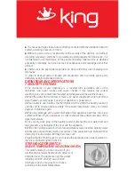 Preview for 4 page of KING K 7005 Instruction Manual