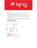 Предварительный просмотр 8 страницы KING K 7005 Instruction Manual