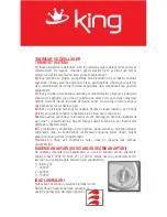 Preview for 11 page of KING K 7005 Instruction Manual