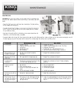 Preview for 9 page of KING KC-30HS-VS Instruction Manual