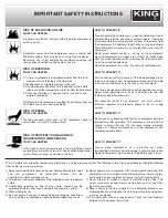 Preview for 3 page of KING KC-7180V1-MS Instruction Manual