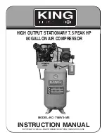 Preview for 1 page of KING KC-7180V3-MS Instruction Manual