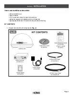 Preview for 5 page of KING KD1500 Owner'S Manual