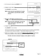 Preview for 15 page of KING KD1500 Owner'S Manual