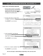 Preview for 20 page of KING KD1500 Owner'S Manual