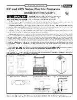 Preview for 1 page of KING KFS2003-1 Installation Instructions Manual