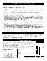 Предварительный просмотр 4 страницы KING KTW1215 Important Instructions