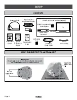 Предварительный просмотр 6 страницы KING One Pro KOP4800 Owner'S Manual