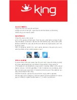 Preview for 4 page of KING P 071 AquaDuo Instruction Manual