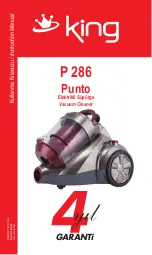 KING P 286 Punto Instruction Manual preview