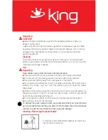 Preview for 6 page of KING P 948 Multissimo Instruction Manual