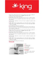 Preview for 11 page of KING P 948 Multissimo Instruction Manual