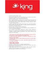 Preview for 12 page of KING P 997 ProMix Instruction Manual