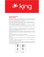 Preview for 15 page of KING P 997 ProMix Instruction Manual