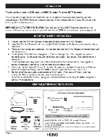 Preview for 6 page of KING Tailgater VQ4500 Quick Reference Manual