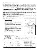 Preview for 2 page of KING U2425 Installation Instructions