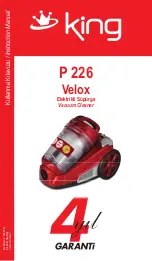 Preview for 1 page of KING VELOX P 226 Instruction Manual