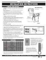 Предварительный просмотр 3 страницы KING W SERIES Installation Instructions Manual