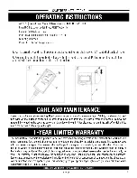 Preview for 7 page of KING WFO-24 Instruction Manual And Owner'S Manual