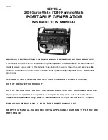 KingCraft GEN154A Instruction Manual preview