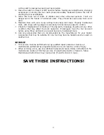 Предварительный просмотр 10 страницы KingCraft ZJ4116QA Instruction Manual