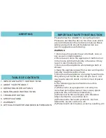 Preview for 2 page of Kingdom Cares KC-1332 Instruction Manual