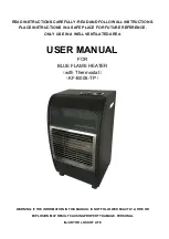 Kingfer Industrial Blue Flame KF-B006-TP User Manual preview